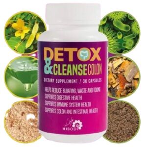 Detox & Cleanse Colon by Hibody desintoxicación de colon